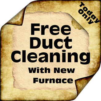 Yorba Linda heating and air conditioning. Free duct cleaning with a new furnace installation